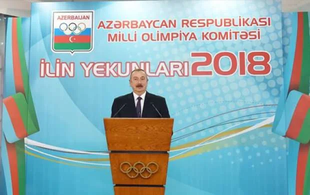 Prezident ilin idman yekunlarına həsr olunan mərasimdə iştirak edib 
