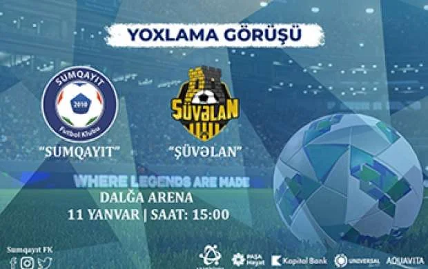 "Sumqayıt" üçün aşağı liqa komandası 