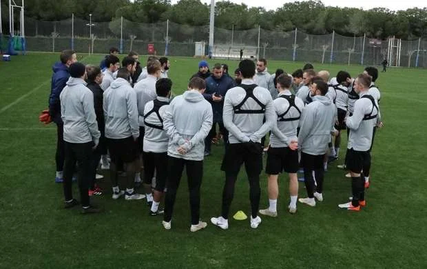 Yağış "Qarabağ"ı dayandırmadı - FOTOLAR 