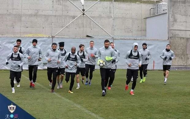 "Qarabağ" "Qəbələ" üçün başladı - FOTOLAR 
