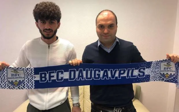 Azərbaycan millisinin üzvü Latviya klubuna transfer olundu - FOTOLAR 