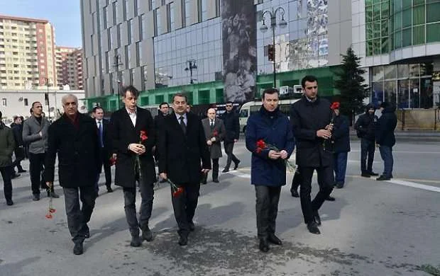 Nikola Yurçeviç "Ana harayı" abidəsini ziyarət edib - FOTOLAR 