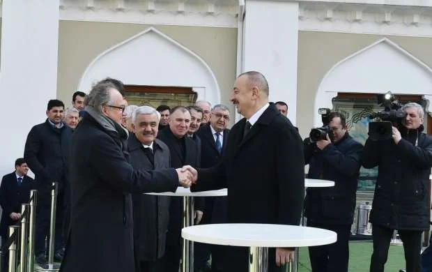 İlham Əliyev və Leyla Əliyeva ulduzların oyununda - FOTOLAR 