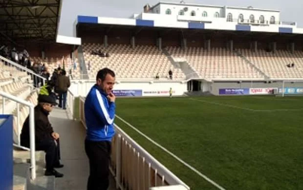 Ayxan Abbasov tribunada - FOTO 