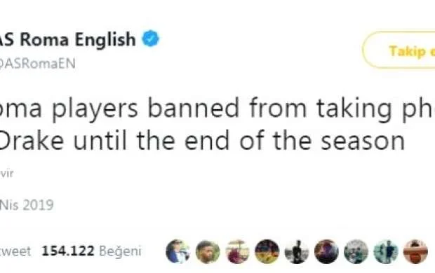 "Roma" futbolçularına bu şəxslə şəkil çəkdirməyi qadağan etdi - Şok səbəb 