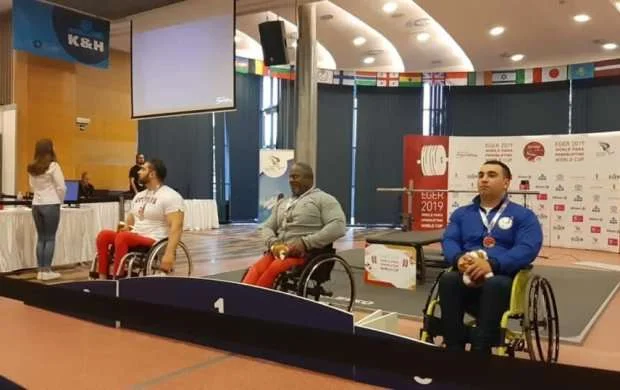 Daha bir paralimpiyaçımız Dünya Kubokunda medal qazandı - FOTO 
