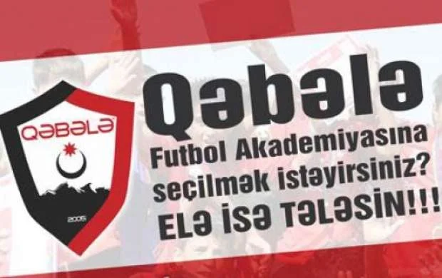 "Qəbələ" futbol akademiyasına seçim elan etdi 