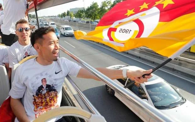 "Qalatasaray"ın çempionluq gecəsi - FOTOLAR 