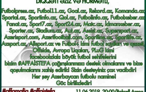 Slovakiya ilə matçda Elxan Məmmədovdan istefa tələb olunacaq 
