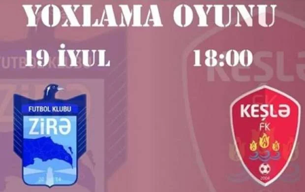 "Zirə" - "Keşlə" oyununda 4 qol 