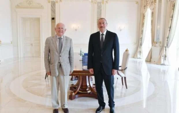 İlham Əliyev Avropa Olimpiya Komitələrinin rəhbərini qəbul edib - FOTO 