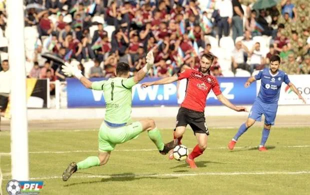 "Sumqayıt" finalın qısasını "Qəbələ"dən çıxdı - VİDEO 