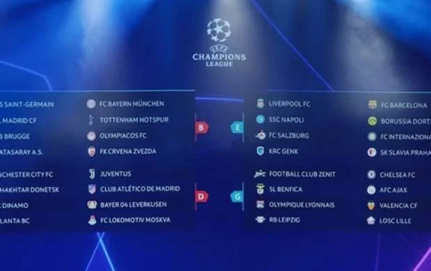 Çempionlar Liqasında ilk turun təqvimi 
