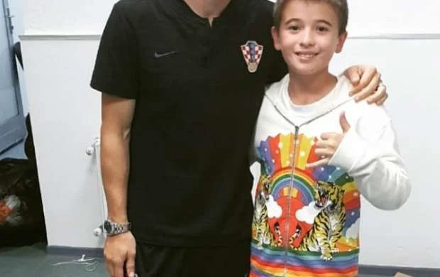 İlham Əliyevin nəvəsi ulduz futbolçu ilə bir arada - FOTO 
