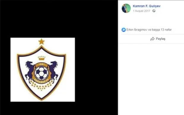 "Neftçi"nin prezidenti "Qarabağ" azarkeşi imiş 