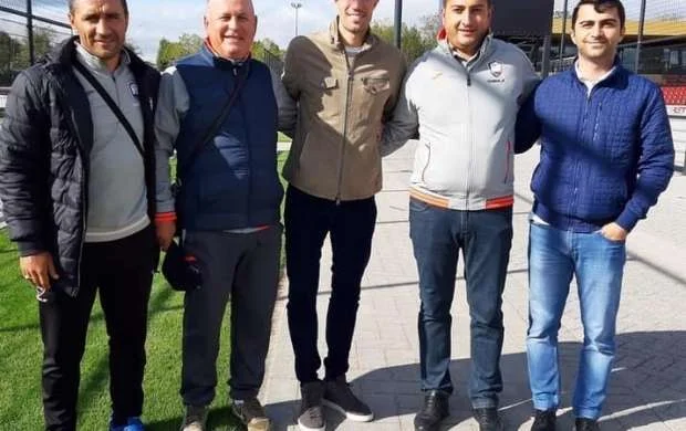 "Qəbələ" rəsmiləri Roy Makay və Robin van Persi ilə görüşüb - FOTOLAR 