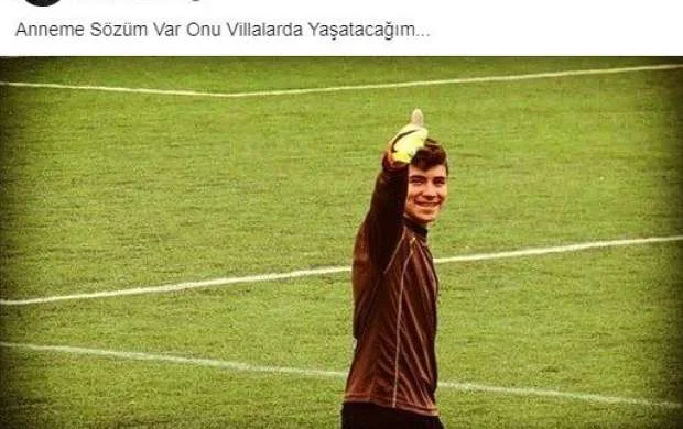 Qəzada ölən futbolçunun paylaşımı hər kəsi ağlatdı - FOTO 
