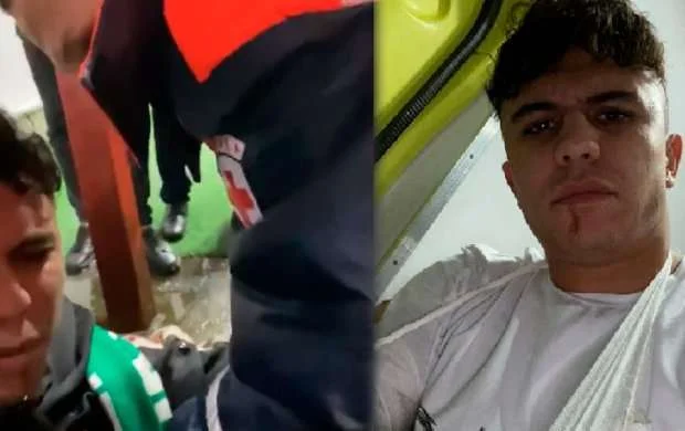 Azərbaycanlı blogger "Yuventus"un matçında tribunadan yıxıldı - VİDEO 