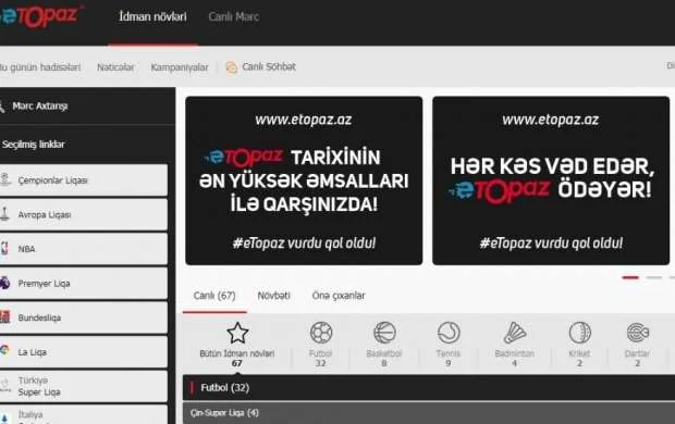 Etopaz əmsalları yüksəltdi 