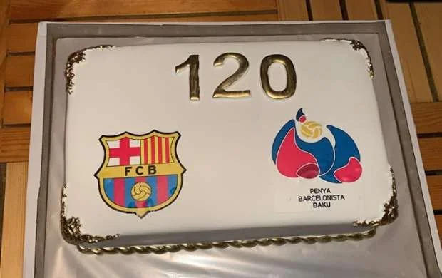 Bakıda “Barselona”nın 120 yaşı qeyd edildi - FOTOLAR 