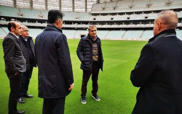 Şenol Güneş Olimpiya Stadionunda - FOTOLAR 
