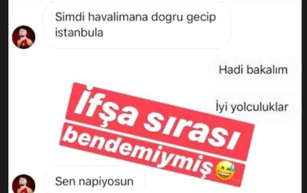 Daha bir "Qalatasaray"lının mesajları yayımlandı - FOTOLAR 