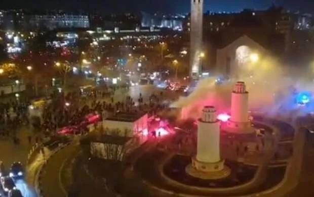 Fransada “Qalatasaray” azarkeşlərinə hücum - VİDEO 