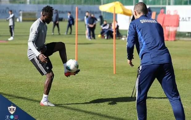 Qana millisinin hücumçusu "Qarabağ"da ilk məşqinə çıxdı - FOTO 