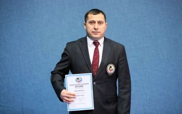 Azərbaycanlı hakim beynəlxalq ali dərəcə alıb 