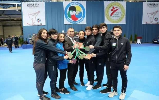 Karateçilərimiz Avropa birinciliyini 8 medalla bitirdi - NEÇƏ QIZIL ALDIQ? 