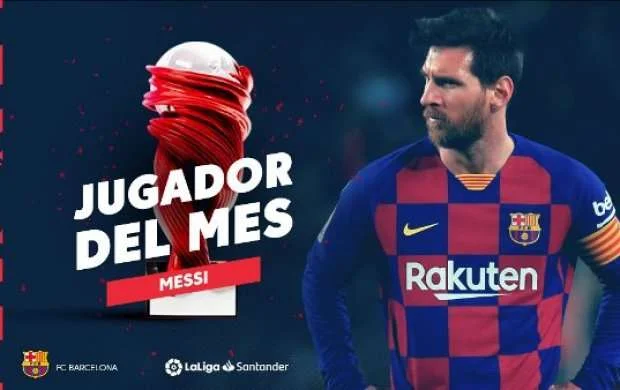 Ayın ən yaxşı oyunçusu - Messi 