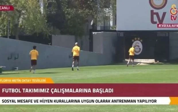 "Qalatasaray" məşqləri bərpa etdi - FOTOLAR 