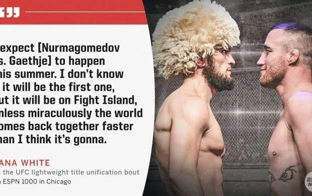 Президент UFC анонсировал следующий бой Хабиба 