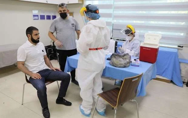 "Qarabağ" koronavirus testindən keçdi - FOTOLAR 