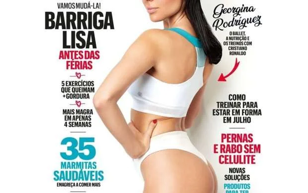 Ronaldunun sevgilisi "Women\'s Health"ın üz qabığına belə düşdü - FOTO 