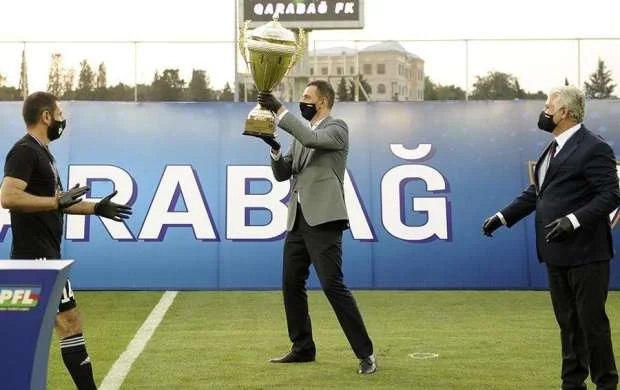 "Qarabağ" belə mükafatlandırıldı - FOTOLAR 