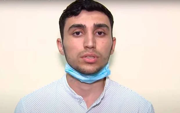 Metroda polisə müqavimət göstərən millimizin üzvü imiş - FOTO/VİDEO 