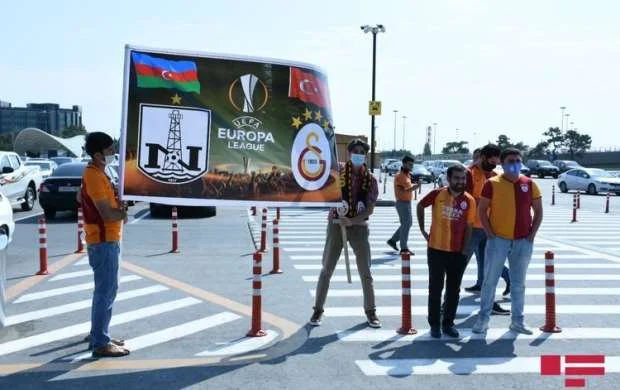 "Qalatasaray" Bakıda - VİDEO/FOTO 