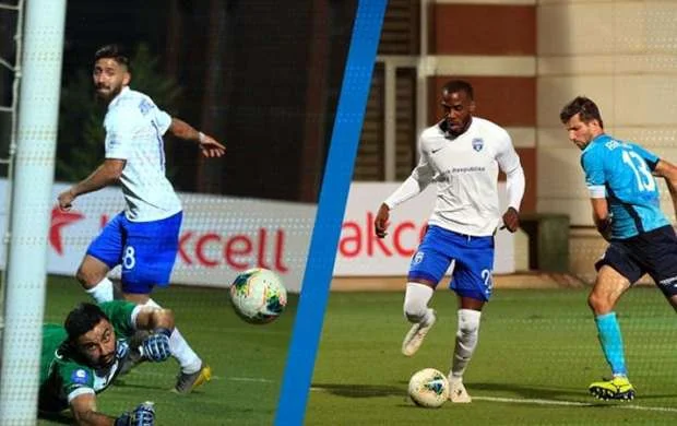 "Sabah"ın futbolçuları qol vurduqları üçün xoşbəxtdirlər 