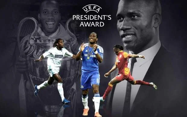 Droqba UEFA prezidenti mükafatına layiq görüldü 