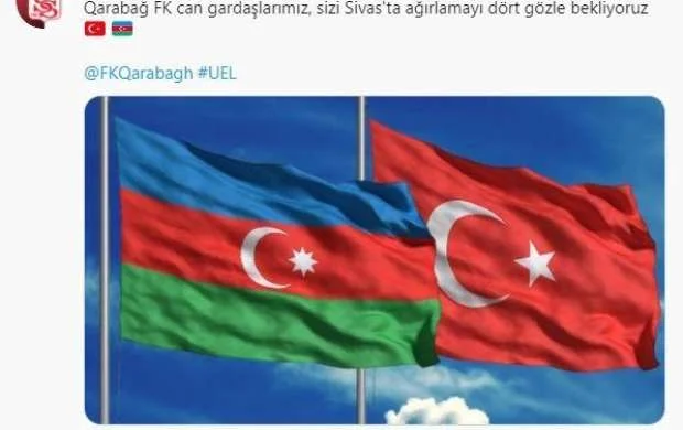 "Sivasspor" "Qarabağ"a cavab verdi 