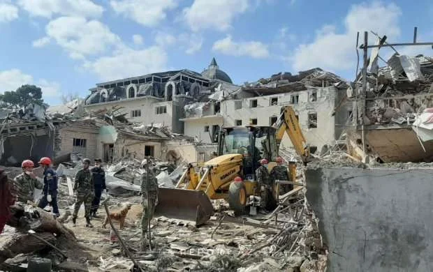 Ermənilərin Gəncəni atəşə tutmaları nəticəsində ölənlərin sayı artıb 