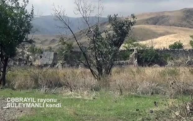 İşğaldan azad olunmuş daha bir kəndin görüntüsü - VİDEO 