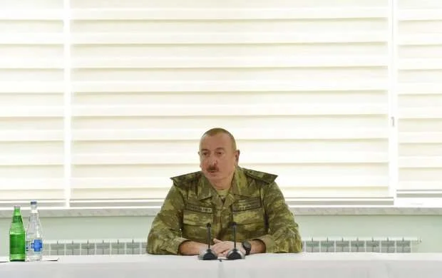 İlham Əliyev: "Füzuli şəhəri işğaldan azad edildi" 
