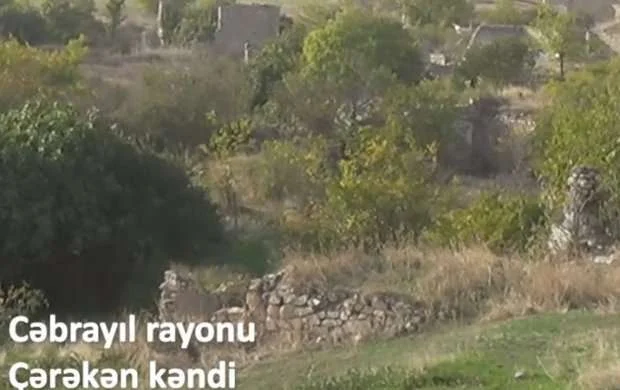 İşğaldan azad olunan daha bir kəndin görüntüləri - VİDEO 