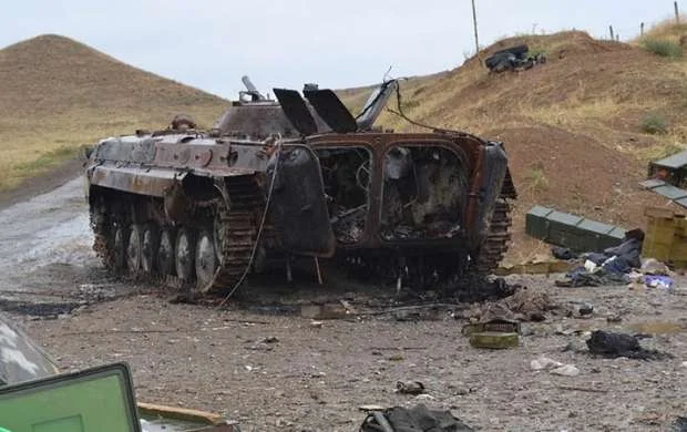 Ermənistan ordusunun əlahiddə zirehli tank taborunun komandiri məhv edildi 