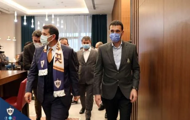 Sivas valisi "Qarabağ"ı ziyarət etdi 