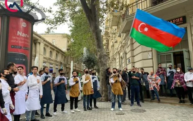 Şuşanın azadlığından sonra Bakı... - FOTOLAR 