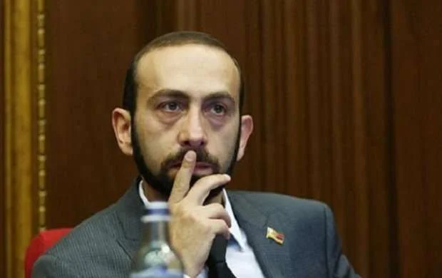 Etirazçılar Ermənistan parlamentinin sədrini döydülər - VİDEO 