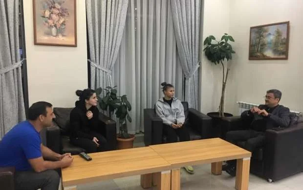 Sadıq Sadıqov idmançılarla görüşdü 
